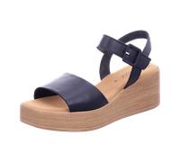 Gabor Damen Keilsandalen, Frauen Sandalen,Best Fitting,Wedge-Heel,Sommerschuhe,Freizeitschuhe,offene Schuhe,schwarz (Holz),39 EU / 6 UK