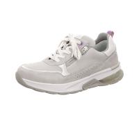Gabor Damen Low-Top Sneaker, Frauen Halbschuhe,Freizeitschuhe,Turnschuhe,Laufschuhe,schnürschuhe,schnürer,Light Grey/Silber k.,38 EU / 5 UK