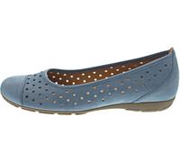 Gabor 84.169.10 hell-blau - Ballerina - Halbschuhe - Slipper für Damen - Größe 38