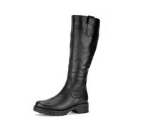 Gabor Damen Winterstiefel 72.787.90 - Schaftweite L, Lammfell, Schwarz, Größe 38.5