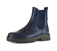 Gabor Damen Chelsea Boots, Frauen Stiefeletten,Moderate Mehrweite (G),uebergangsstiefel,Schlupfstiefel,flach,Midnight (Micro),40 EU / 6.5 UK