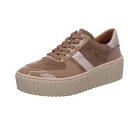 Gabor Damen Low-Top Sneaker, Frauen Halbschuhe,Best Fitting,Strassenschuhe,Sportschuhe,Freizeitschuhe,Turnschuhe,Farro/Puder,37.5 EU / 4.5 UK