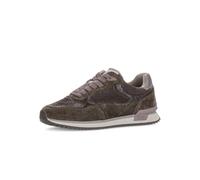 Gabor Low Sneaker - Gr. 38 - Braun - Leder & Textil
