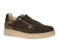 Gabor 6016.01.006 Damen Sneaker Low Rauleder in Brown - Gr. 35