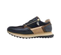 Keilsneaker GABOR, Damen, Gr. 42, schwarz kombinert, Glattleder, Ziegenveloursleder, Schuhe, Freizeitschuh, Halbschuh, Schürer, Kontrastbesätze, Weite H (68017667-42) schwarz kombinert