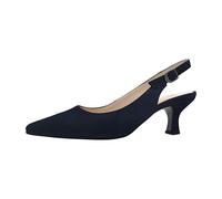 Gabor Damen Slingpumps, Frauen Absatzschuhe,Ausgehschuhe,Abendschuhe,Court Shoes,Slingback,knöchelriemchen,high Heels,Atlantik,40 EU / 6.5 UK