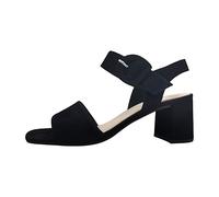 Gabor Damen Riemchensandalen, Frauen Sandalen,Sommerschuhe,Freizeitschuhe,offene Schuhe,Strandschuhe,Sandaletten,Absatz,schwarz,37.5 EU / 4.5 UK