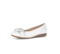 Gabor FLORENZ 62.625.50 weiß - Ballerina - Halbschuhe - Slipper für Damen - Größe 40