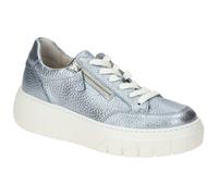 Gabor Schuhe Plateau Sneakers blau metallic 63.220.66 - Größe 41
