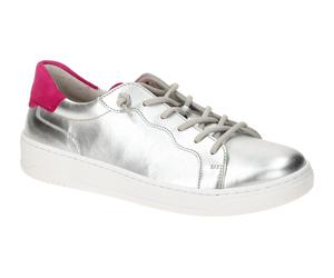 Gabor 63.342.61 grau - sportliche Slipper für Damen - Größe 42
