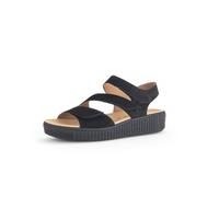Plateau Sandalen schwarz - Gr. - 40