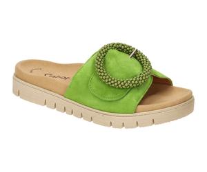 Gabor 63.745.19 hell-grün - Pantolette für Damen - Größe 38