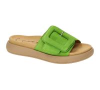 Gabor Damen Pantoletten, Frauen Slipper,sandalen,freizeitschuhe,schlupfschuhe,schluepfschuhe,slides,slip-ons,mules,granny green,43 EU / 9 UK