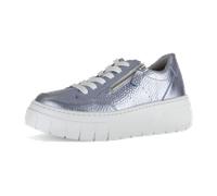 Gabor Damen Low-Top Sneaker, Frauen Halbschuhe,Strassenschuhe,Sportschuhe,Freizeitschuhe,Turnschuhe,Laufschuhe,Freizeit,Azur,35.5 EU / 3 UK