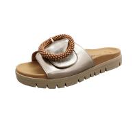 Gabor Damen Pantoletten, Frauen Slipper,Best Fitting,Schlupfschuhe,schluepfschuhe,Slip-ons,Backless Slipper,Mules,Puder,36 EU / 3.5 UK