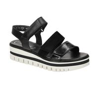 Gabor Plateau Sandalen schwarz Leder Mix 64.620.37 - Größe 38