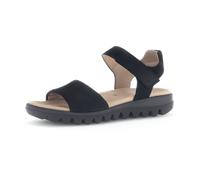 Gabor Damen Sandaletten, Frauen Sandalen,Best Fitting,tieffussbett,sommerschuhe,freizeitschuhe,offene schuhe,strandschuhe,schwarz,40 EU / 6.5 UK