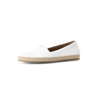 Slipper GABOR "Slipper Glattleder", Damen, Gr. 37,5, weiß, Schuhe Slipper (78934757-37,5) weiß