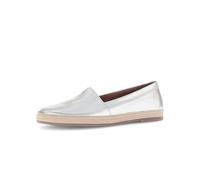 Gabor Halbschuhe für Damen, silber, Gr. 38 ½ EU / 5,5 UK