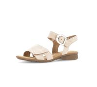 Gabor Damen Riemchensandalen, Frauen Sandalen,Sommersandalen,Absatz,Sommerschuhe,Freizeitschuhe,offene Schuhe,Oak/Puder,38.5 EU / 5.5 UK