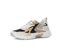 Gabor Sneaker Schuhe schwarz beige gold 66.606.39 - Größe 37.5