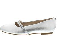 elegante Ballerinas silber (Kristall)