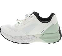 Gabor Damen Low-Top Sneaker, Frauen Halbschuhe,Wechselfußbett,Turnschuhe,Laufschuhe,straßenschuhe,Strassenschuhe,Weiss/Mint,40.5 EU / 7 UK