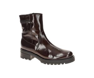 Gabor 72.780.84 dunkel-braun - elegante Stiefelette für Damen - Größe 40.5