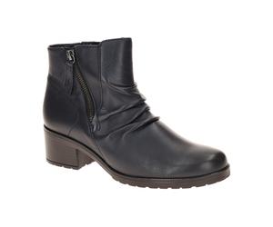 Gabor 72.811.66 dunkel-blau - elegante Stiefelette für Damen - Größe 39