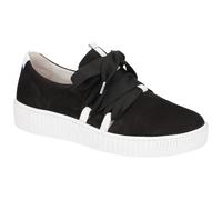 Gabor 73.333.17 schwarz - sportliche Slipper für Damen - Größe 42