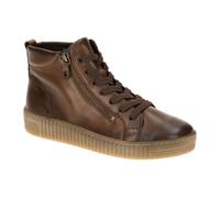 Gabor 73.730.24 braun - bequeme Stiefelette für Damen - Größe 38.5