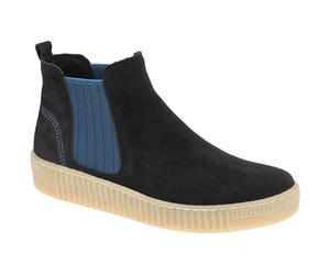 Gabor 73.731.16 dunkel-blau - bequeme Stiefelette für Damen - Größe 44