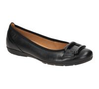 Gabor 74.166.27 schwarz - Ballerina - Halbschuhe - Slipper für Damen - Größe 35