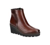 Keilstiefelette GABOR "Gabor Stiefelette Nappaleder", Damen, Gr. 40, braun (mittelbraun), Nappaleder, Schuhe (44760700-40) mittelbraun