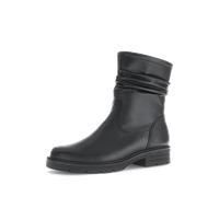 Stiefelette GABOR, Damen, Gr. 38, schwarz, Kalbsleder, unifarben, Schuhe, Blockabsatz, Herbstboots mit zweckmäßigem Innenreißverschluss (30170044-38) schwarz