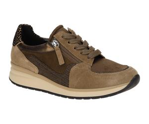 Gabor 76.307.61 dunkel-braun - bequeme Halbschuhe für Damen - Größe 35.5