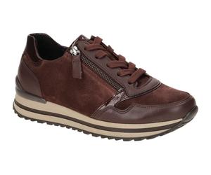 Gabor 76.528.38 bordo - bequeme Halbschuhe für Damen - Größe 38