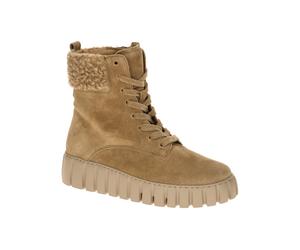 Gabor 76.786.35 hell-braun - bequeme Stiefelette für Damen - Größe 40