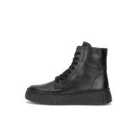 Gabor 8014.03.002 Damen Schnürboot Leder Schwarz Schwarz