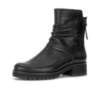Stiefelette GABOR, Damen, Gr. 37, schwarz, Schuhe Stiefelette, Blockabsatz, Businessboots mit Zierreißverschluss außen, G-Weite (78898720-37) schwarz
