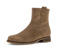 Stiefelette GABOR "Gabor Stiefelette Veloursleder", Damen, Gr. 38,5, braun (nut), Veloursleder, Schuhe Stiefelette (22576151-38,5) nut