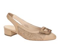 Gabor 81.526.44 taupe - Sling Pumps für Damen - Größe 40.5