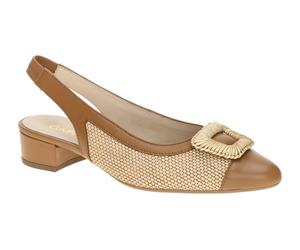 Gabor 81.526.48 hell-braun - Sling Pumps für Damen - Größe 35.5