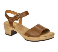 Gabor 82.071.53 braun - Riemchen Sandale für Damen - Größe 39