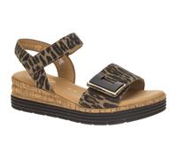 Gabor 82.700.62 braun - Riemchen Sandale für Damen - Größe 42