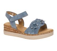 Gabor 82.704.26 hell-blau - Riemchen Sandale für Damen - Größe 35