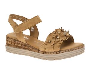 Gabor 82.704.35 hell-braun - Riemchen Sandale für Damen - Größe 38.5