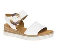 Gabor 82.706.50 weiß - Riemchen Sandale für Damen - Größe 35