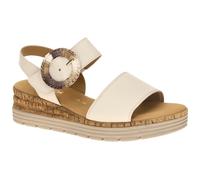Gabor 82.706.52 beige - Riemchen Sandale für Damen - Größe 35.5