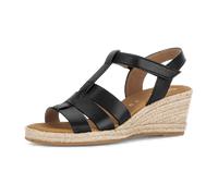Keilsandalette GABOR "Keilsandalette", Damen, Gr. 41, schwarz, Schuhe (82733765-41) schwarz